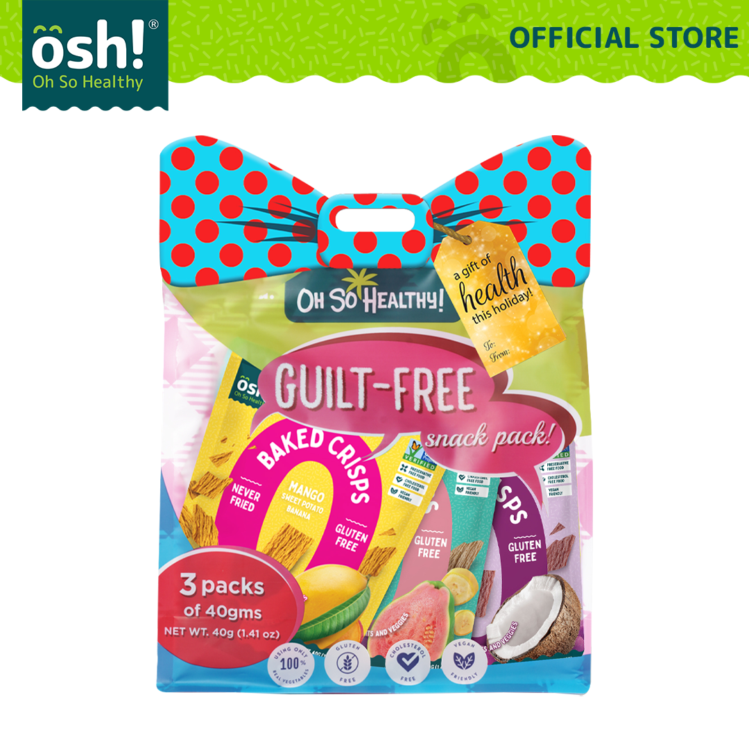 OSH! 3 in 1 Gift Pack Set B + FREE 28g(BBQ,WC)
