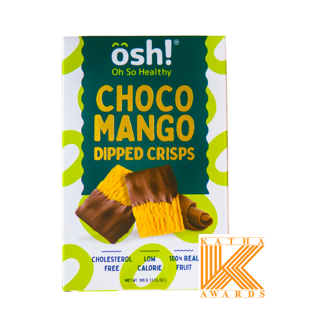 OSH! Dipped Crisps Choco Mango 100g