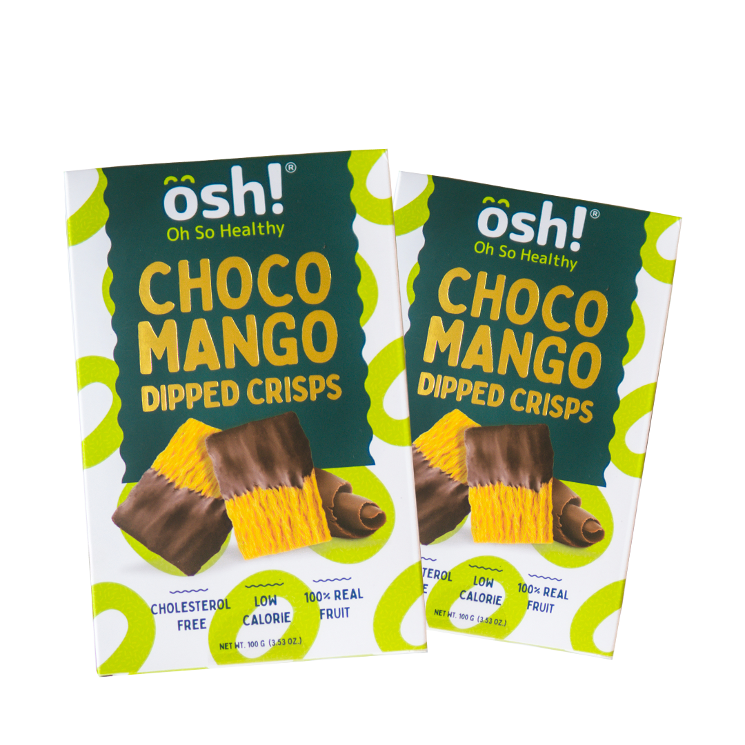 OSH! Dipped Crisps Choco Mango 100g Pack
