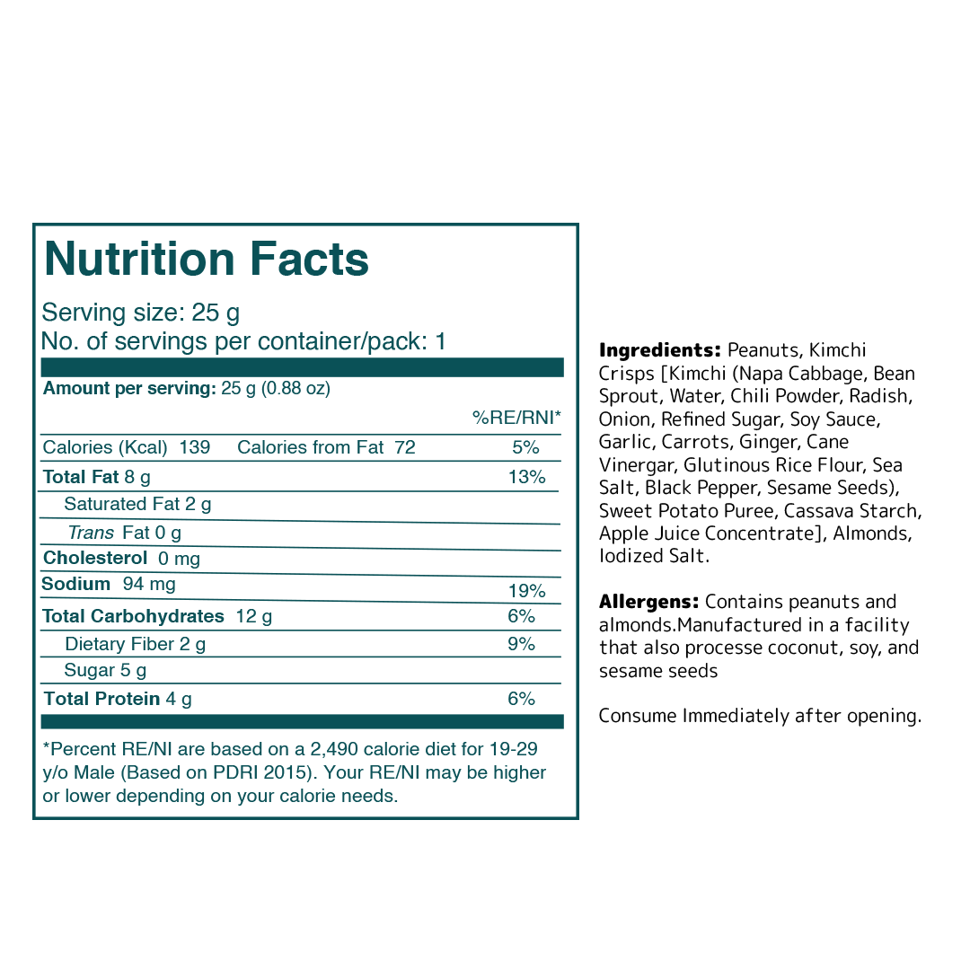 OSH! Get Nutty Playfully Spicy