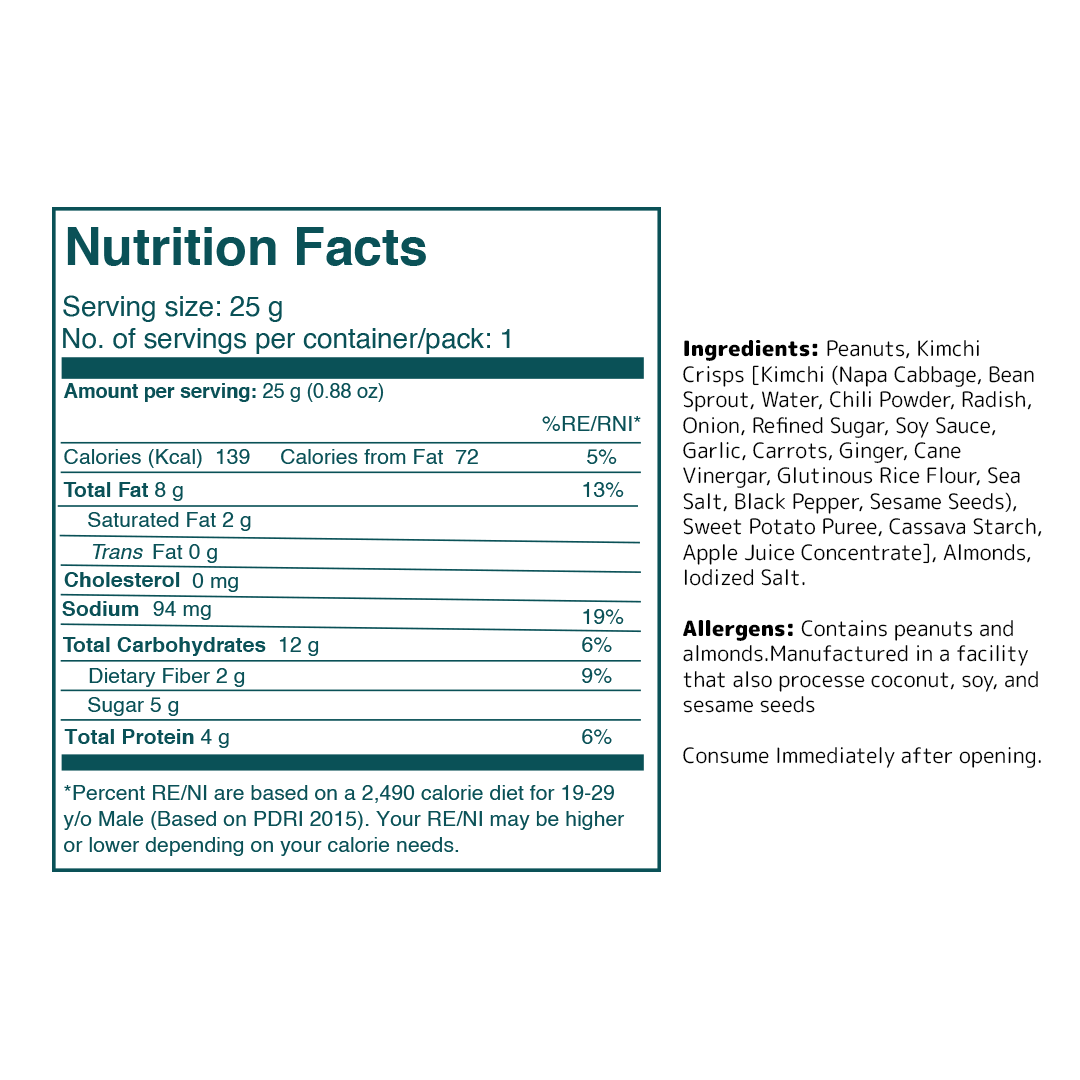 OSH! Get Nutty Playfully Spicy