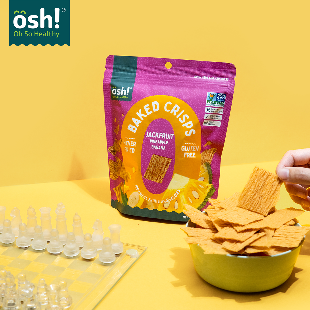 OSH! Jackfruit Pineapple Banana Crisps