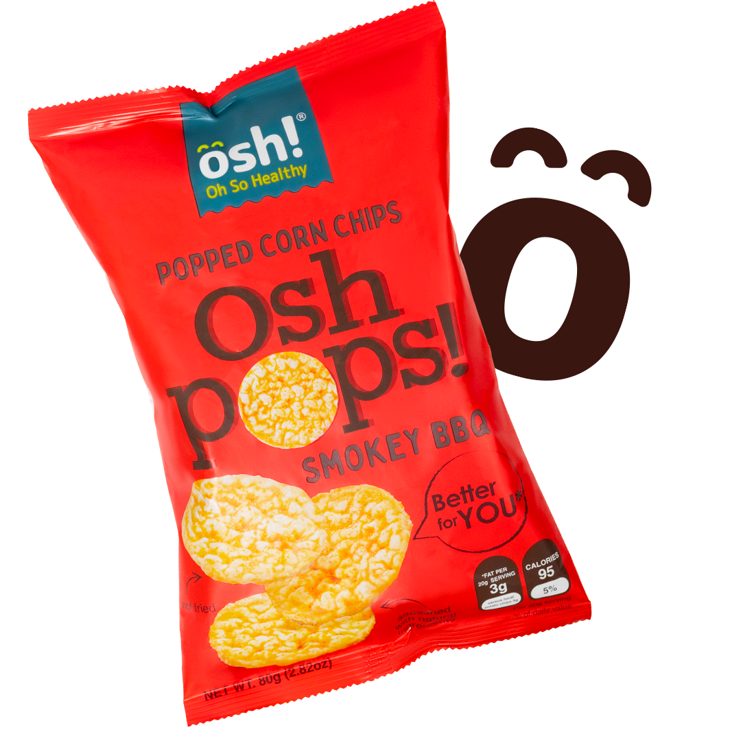 OSH Pops! Smokey BBQ 80g