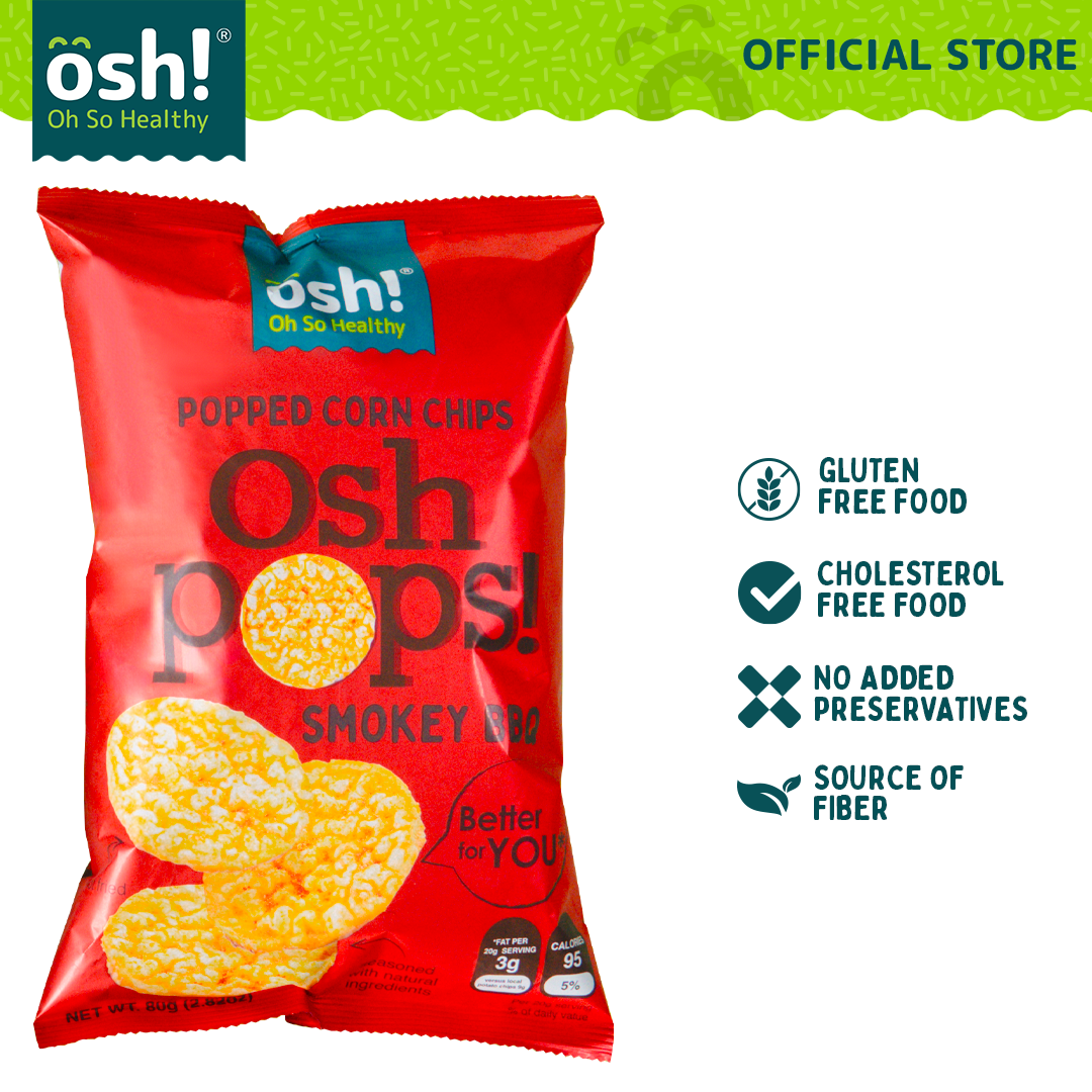 OSH Pops! Smokey BBQ 80g