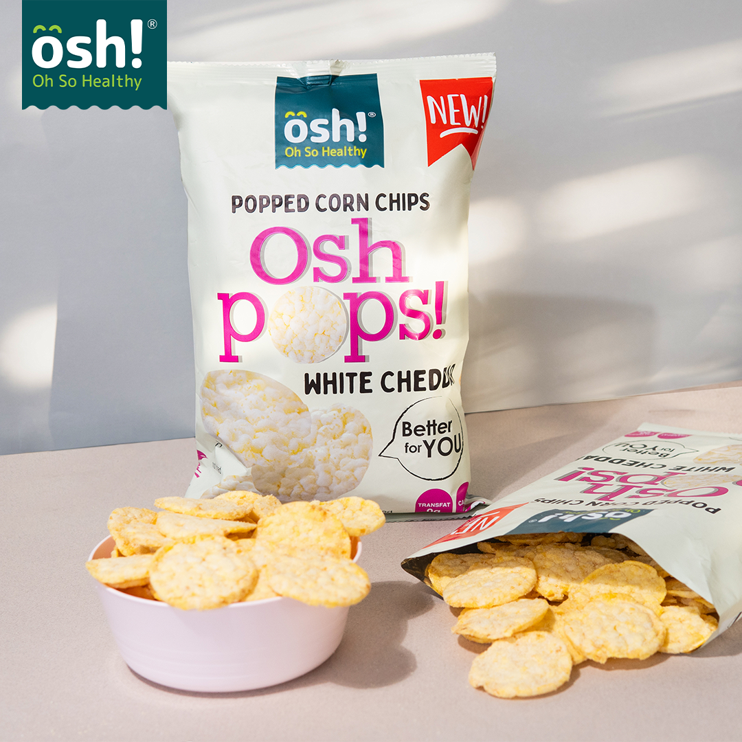 OSH Pops! White Cheddar 80g