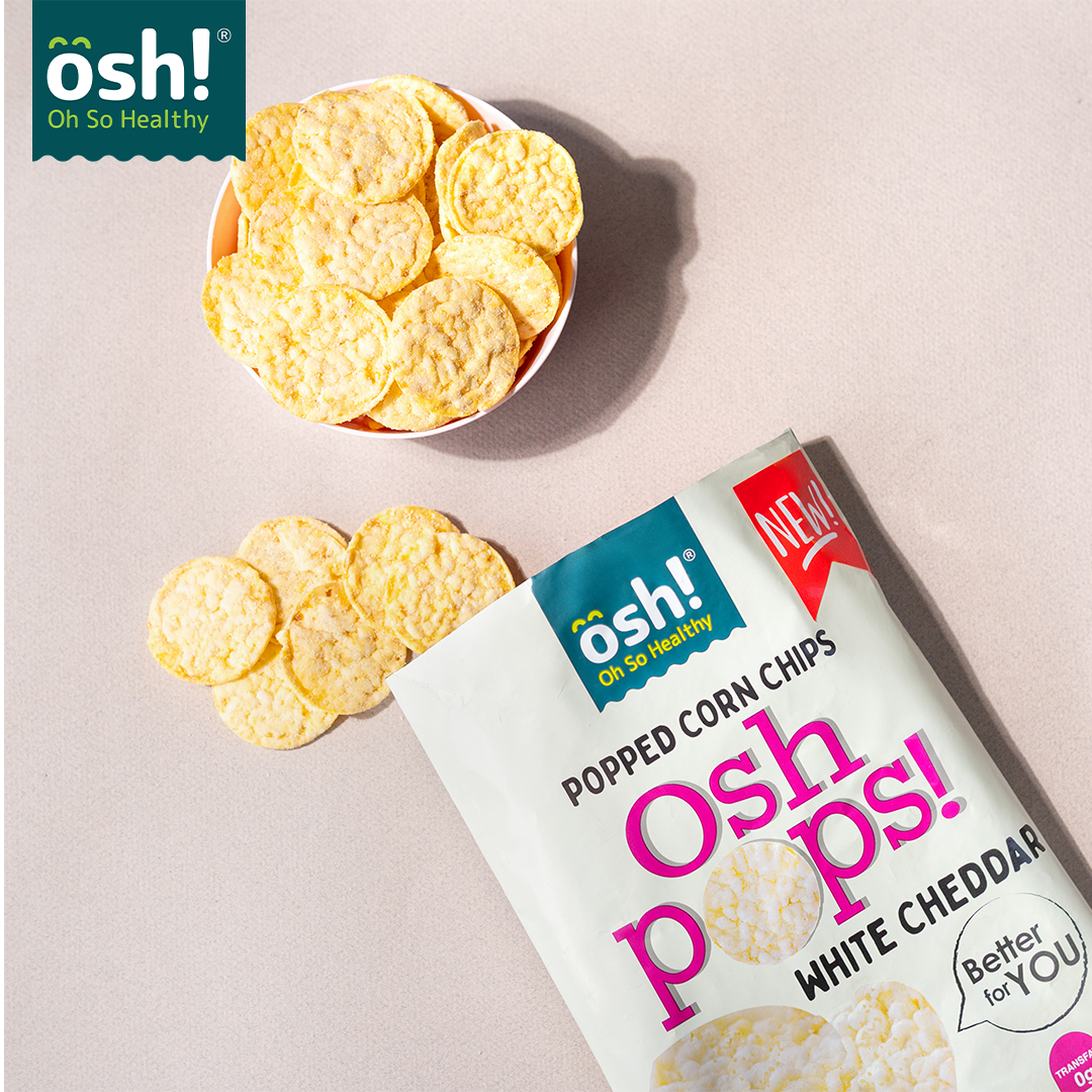 OSH Pops! White Cheddar 80g