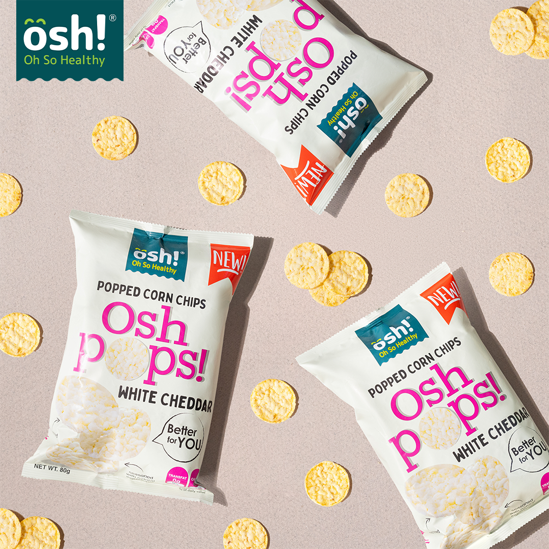 OSH Pops! White Cheddar 80g