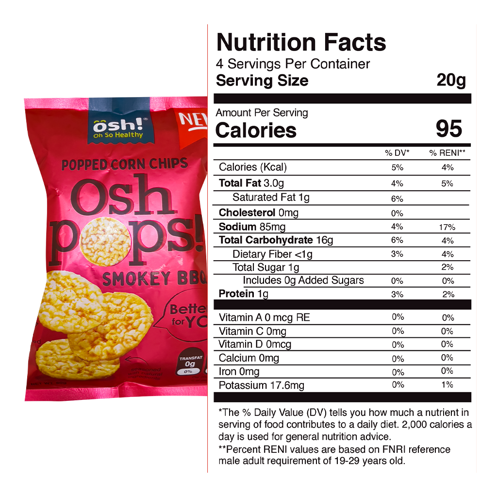 OSH! POPS BBQ NUTRIFACTS