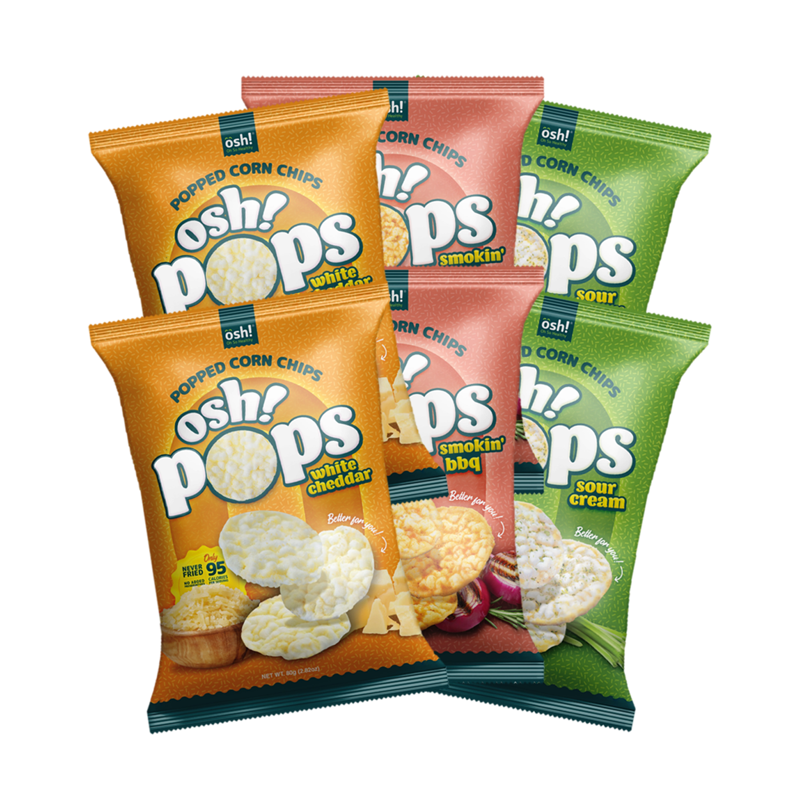 OSH Pops! Buy 6 Assorted Flavors