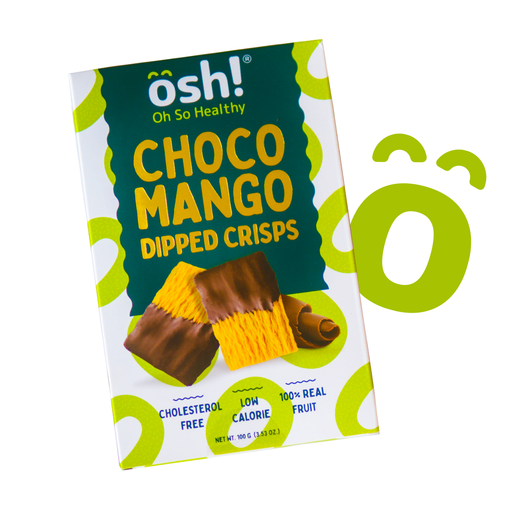 OSH! Dipped Crisps Choco Mango 100g