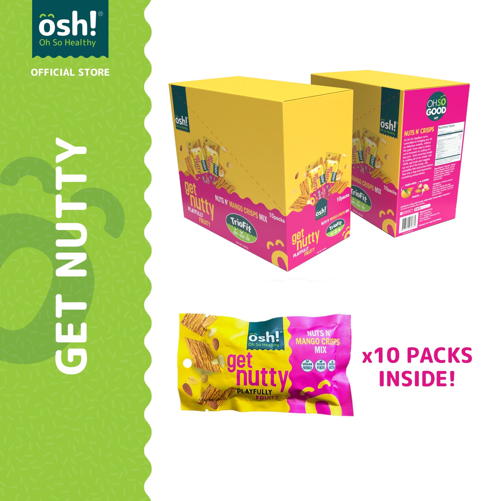 OSH! Get Nutty Playfully Fruity