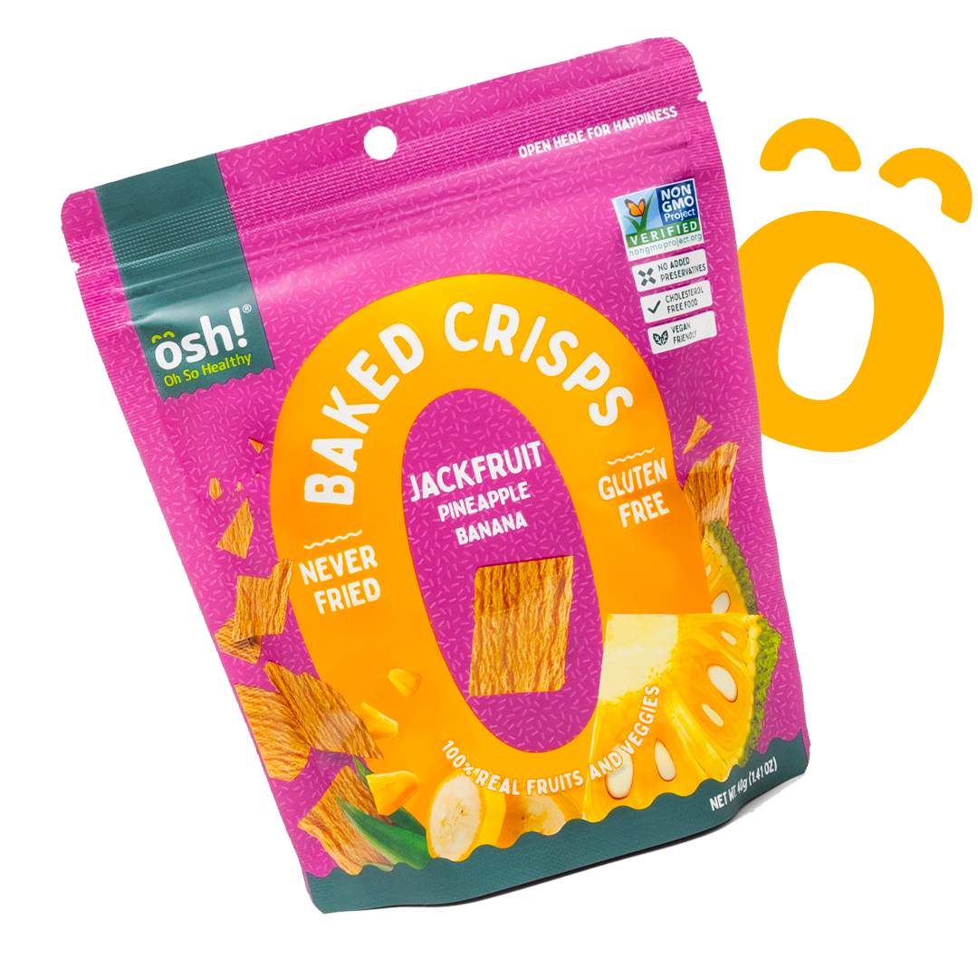 OSH! Jackfruit Pineapple Banana Crisps