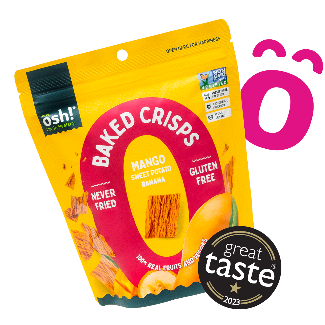 OSH! Mango Sweet Potato Banana Crisps