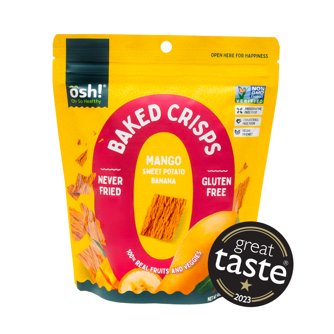 OSH! Mango Sweet Potato Banana Crisps