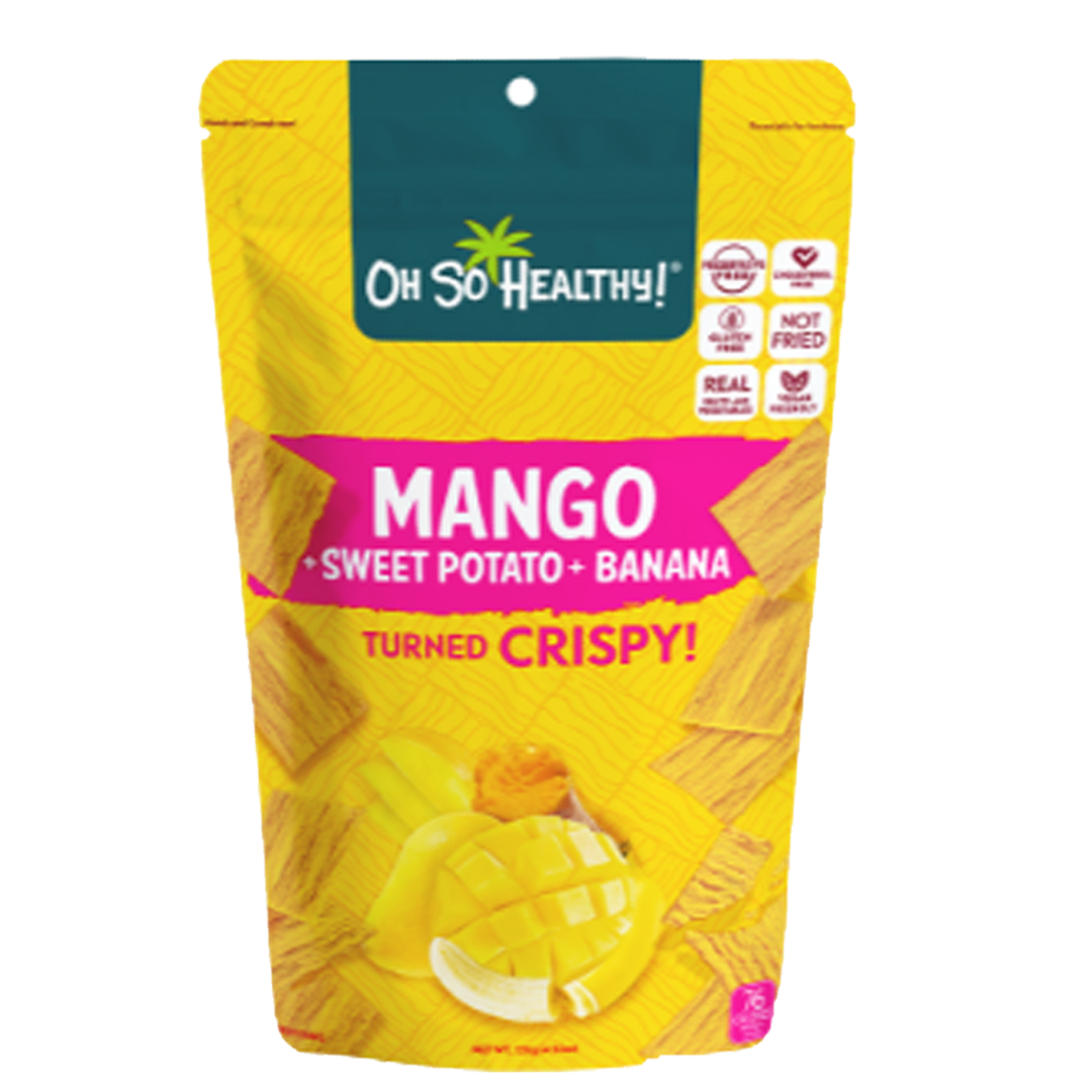 OSH! Mango Sweet Potato Banana Fruit Crisps 120g