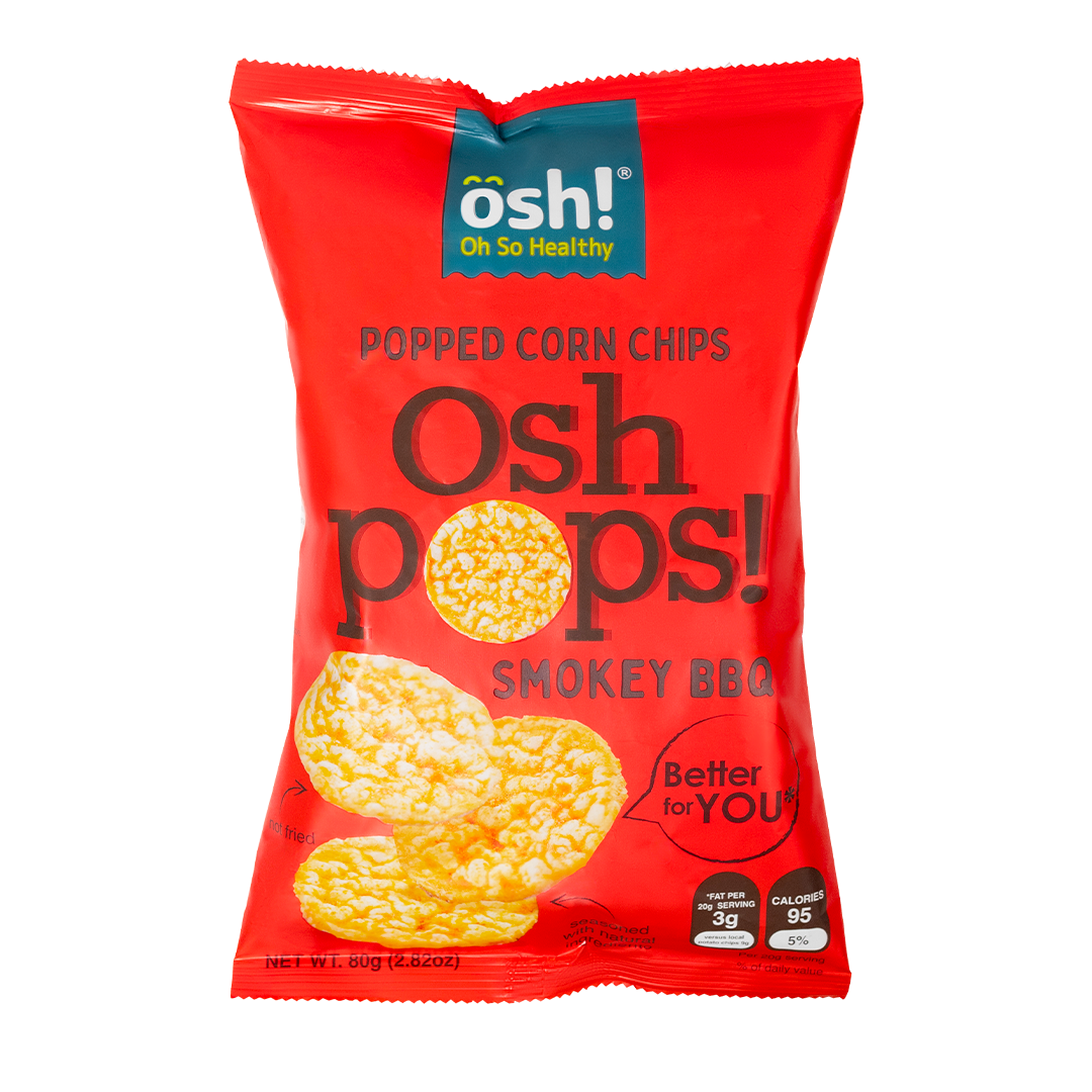 OSH Pops! Smokey BBQ 80g