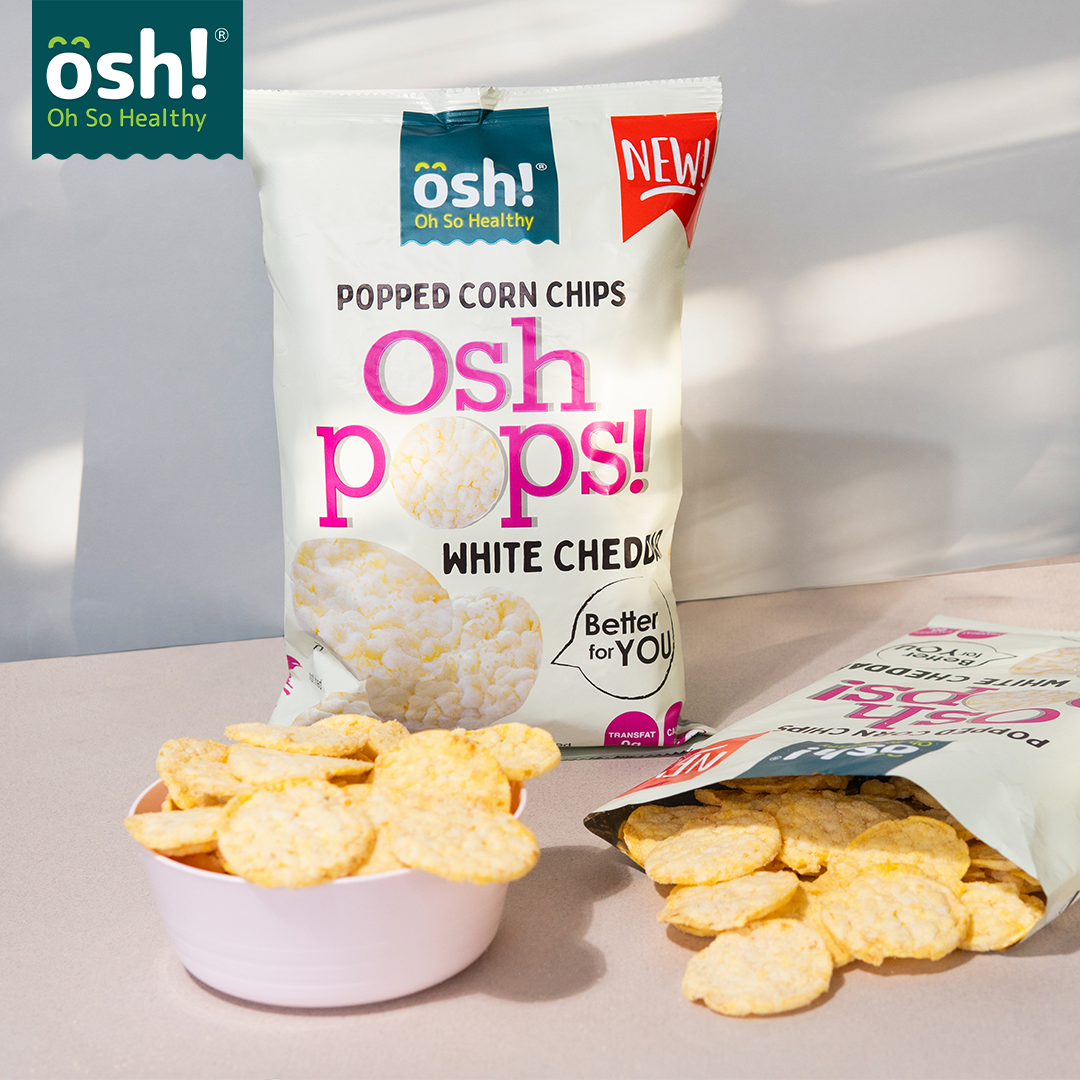 OSH! Pops! White Cheddar 80g