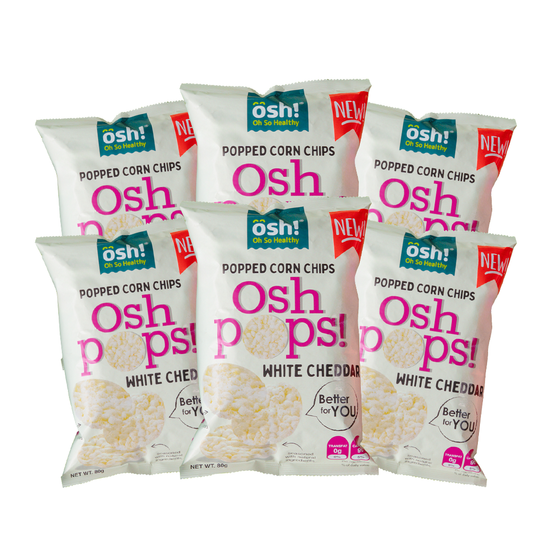 OSH Pops! White Cheddar 80g