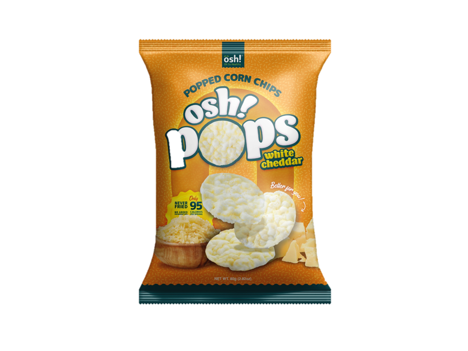 OSH Pops! White Cheddar 80g